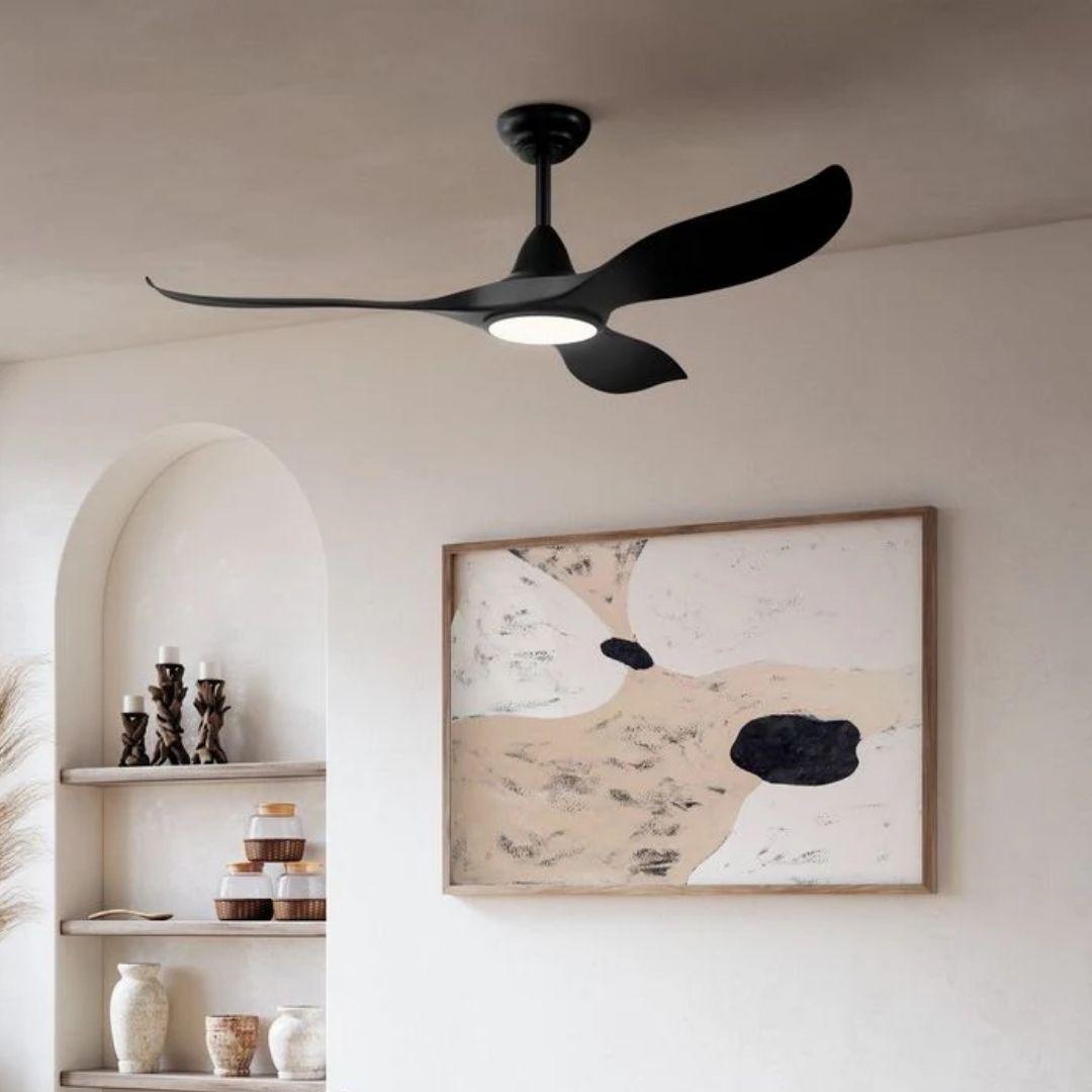 Plafondventilator met verlichting