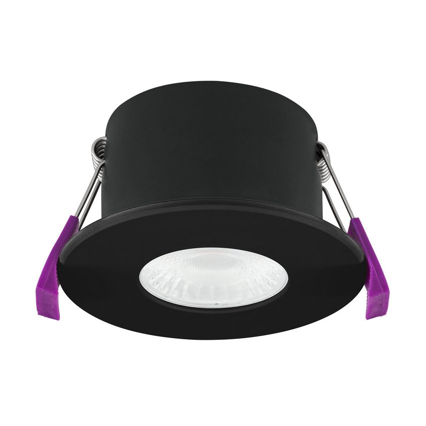 Alqueria badkamer Inbouwspot IP65 Zwart 5watt of 8watt Dimbaar - De Smid Verlichting