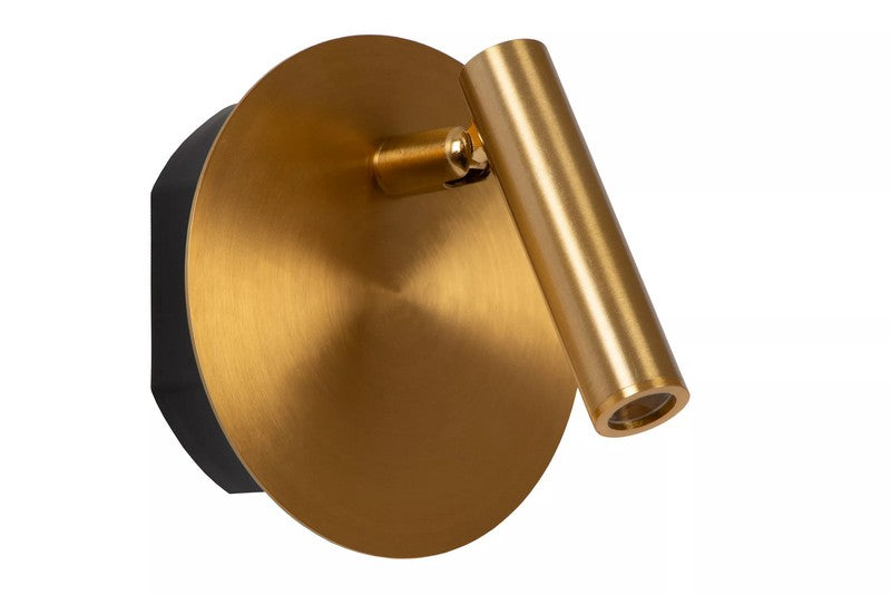 Lucide Jolijn Oplaadbare accu Wandlamp Mat Goud - De Smid Verlichting