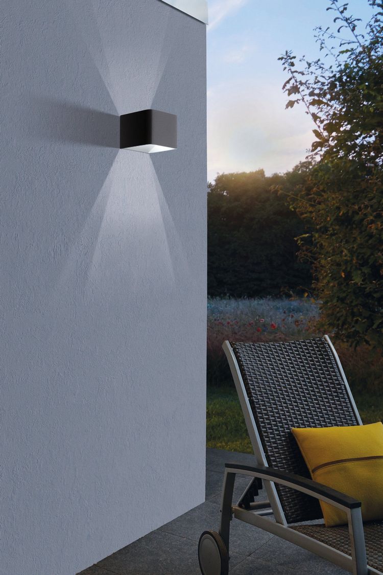 Doninni 1  Buiten Wandlamp Antraciet - De Smid Verlichting