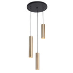 Highlight Perugia 3-Lichts Hanglamp GU10 H5670.38 Mat Goud