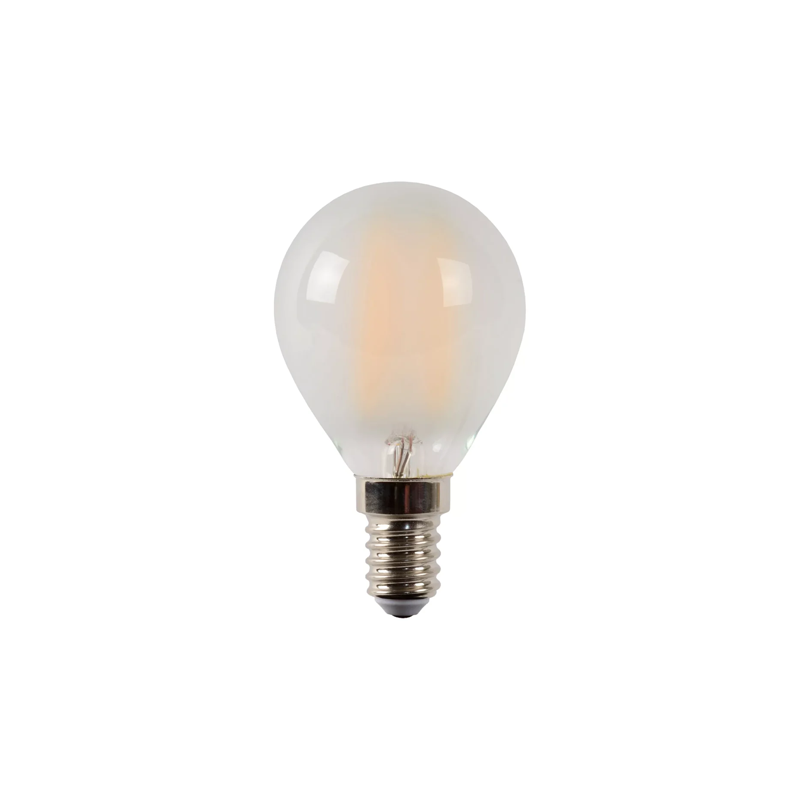 Lucide LED Filament Kogell. Dimb.4W 2700K Mat E14 - De Smid Verlichting