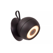 Lunex Oplaadbare Wandlamp LED Dimbaar IP54 Magnetisch Zwart - De Smid Verlichting