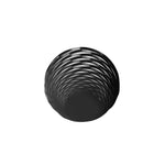 Soft Steel Puck Wandlamp Zwart