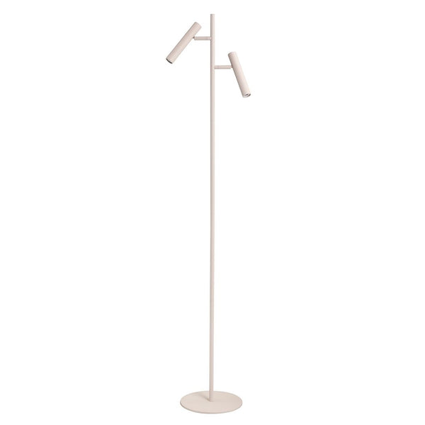 Piero 2-Lichts Vloerlamp 6watt 2700K Zand - De Smid Verlichting