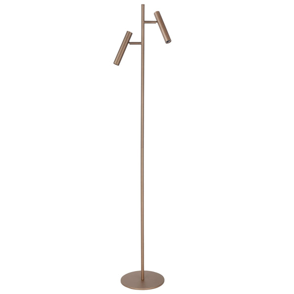 Piero 2-Lichts Vloerlamp 6watt 2700K Brons - De Smid Verlichting