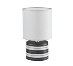 Trio tafellamp ring wit