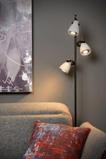 Lucide Concri LED Vloerl. Beton/Zwart 05710/15/30