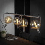 Lifestyle Montreux 4-Lichts Hanglamp Oud Zilver
