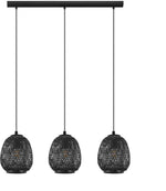 Lifestyle Wembley 3-Lichts Hanglamp Zwart
