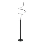 Highlight Curle LED Vloerl.20W. Zwart V4570.01