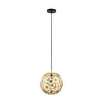 Stars of Light Skoura 1L-Hanglamp 30cm Goud/Zwart