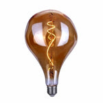 H.L. deuk BT165 LED 6W.Amber Dim.E27 L2525.36