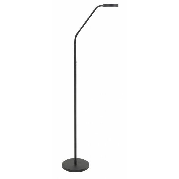 Highlight Comfort Vloer-Leeslamp V4111.01 Zwart