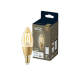Wiz Wi-Fi TW/4.9W Kaars C35 E14 Amber decoratief