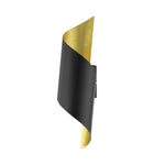 Lifestyle Porto Wandlamp Goud/Zwart