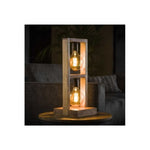 Lifestyle Edinburgh 2-Lichts Tafellamp Hout