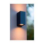 Lucide Zora Led buitenlamp up en downlight Zwart