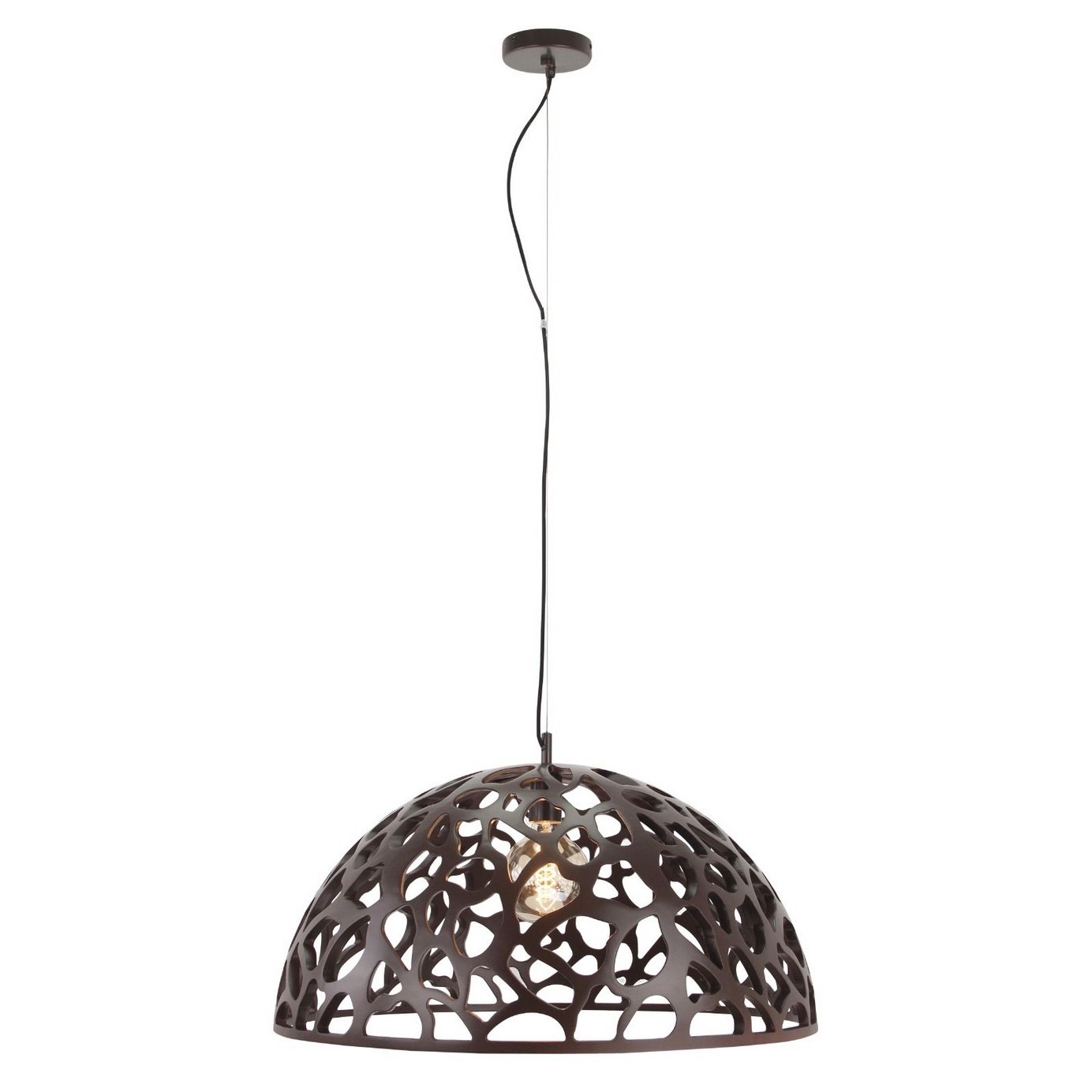 ETH The Open Hanglamp Black Mat 50cm 1xE27 - De Smid Verlichting