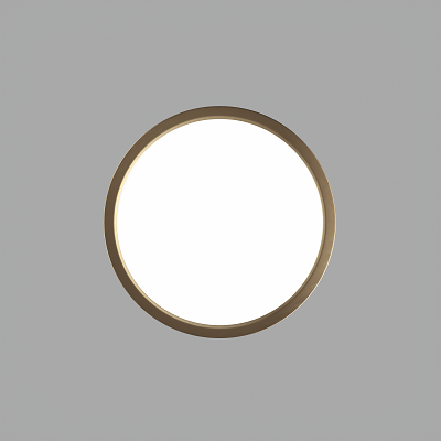 ETH Ruby LED plafonnière Rond 3-Step dimbaar 2800K 32W Ip44 + Memory  (Mat Goud/Brons) - De Smid Verlichting