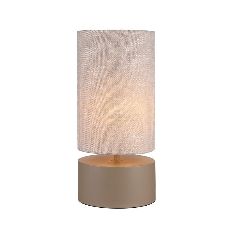 Aurelia Tafellamp S 05-TL3710-59 – 20 x 43 cm – 1x E27 – Zand/Naturel Linnen