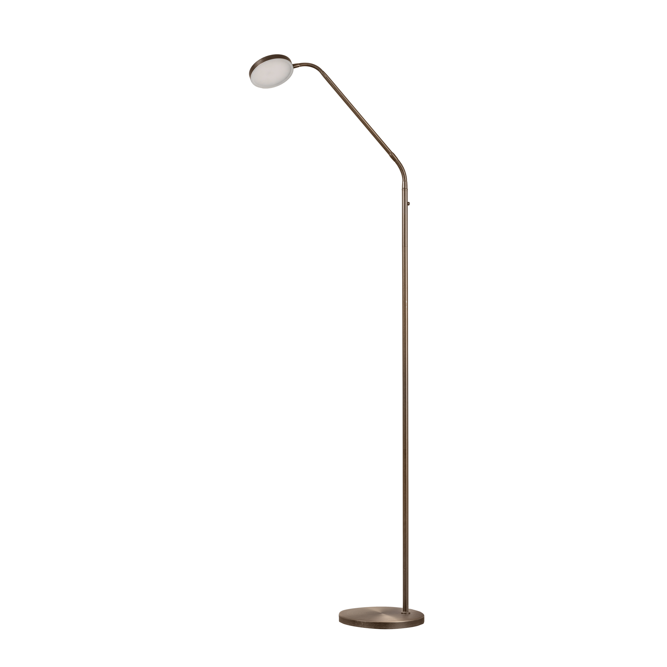 ETH Duuk Led Flex Vloerlamp Oplaadbaar Dimbaar Brons - De Smid Verlichting