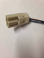 Lamphouder/fitting/halog. G9 230V glad kabel 30cm