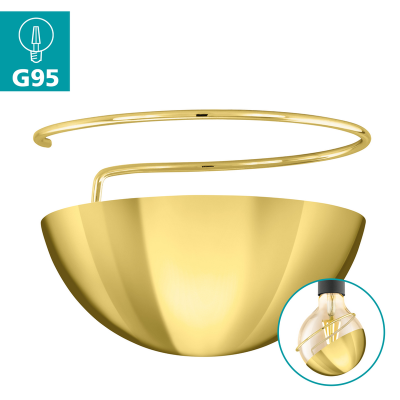 Lichtbron protector goud voor Lichtbron (G95 Ø95m)