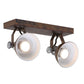 Steinhauer Brooklyn LED 2L-Spot 1534B Bruin OP=OP De Laatste Showroom model NU