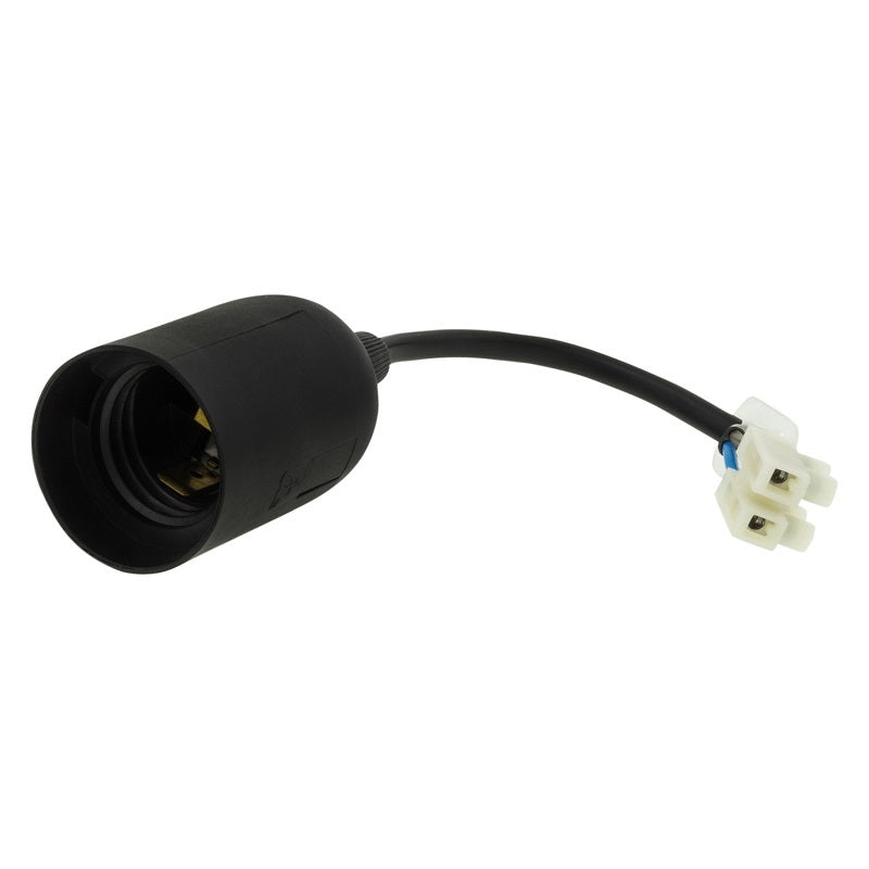 EGT VERHUISLAMPHOUDER LOS ZWART E27  12656 - De Smid Verlichting