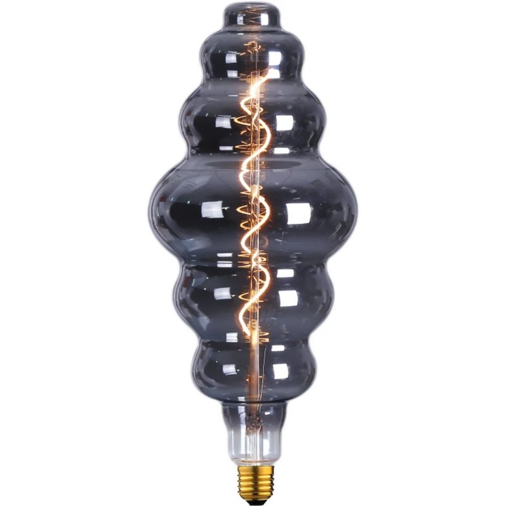 Wokkel CS200 LED 6watt Smoke Dimbaar E27 - De Smid Verlichting