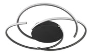 Circles Plafondlamp Zwart 2700K