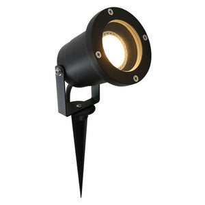 Steinhauer Nova 1502ZW Buitenlamp spot +grondpen Zwart