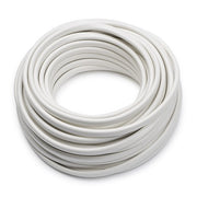 10 Meter lengte 2-aderige Ronde Snoer 2x0.75-Qmm Wit