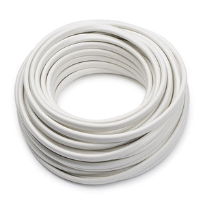 10 Meter lengte 2-aderige Ronde Snoer 2x0.75-Qmm Wit