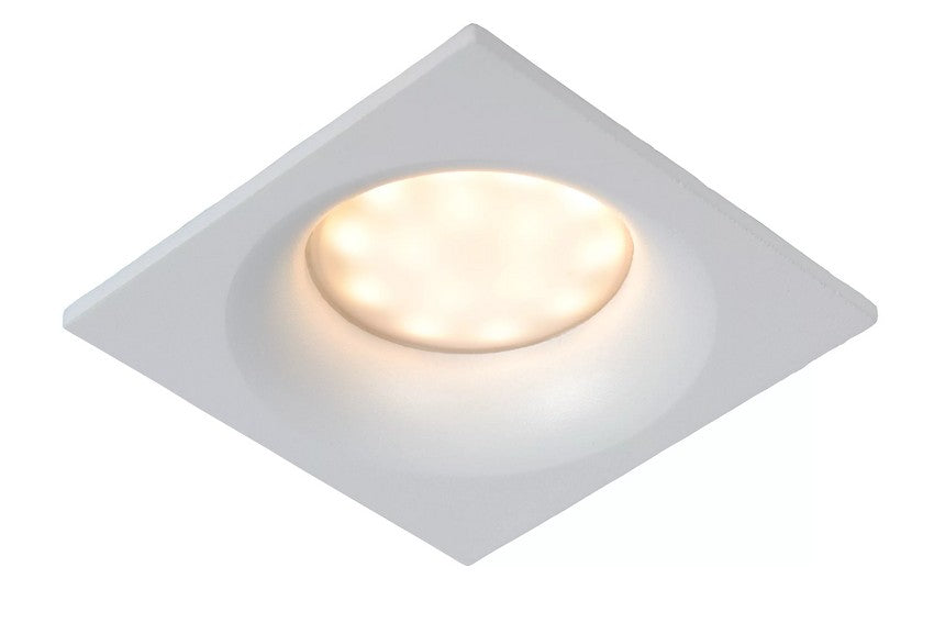 Lucide Ziva Inbouwspot Vierkant Ip44 09924/01/31