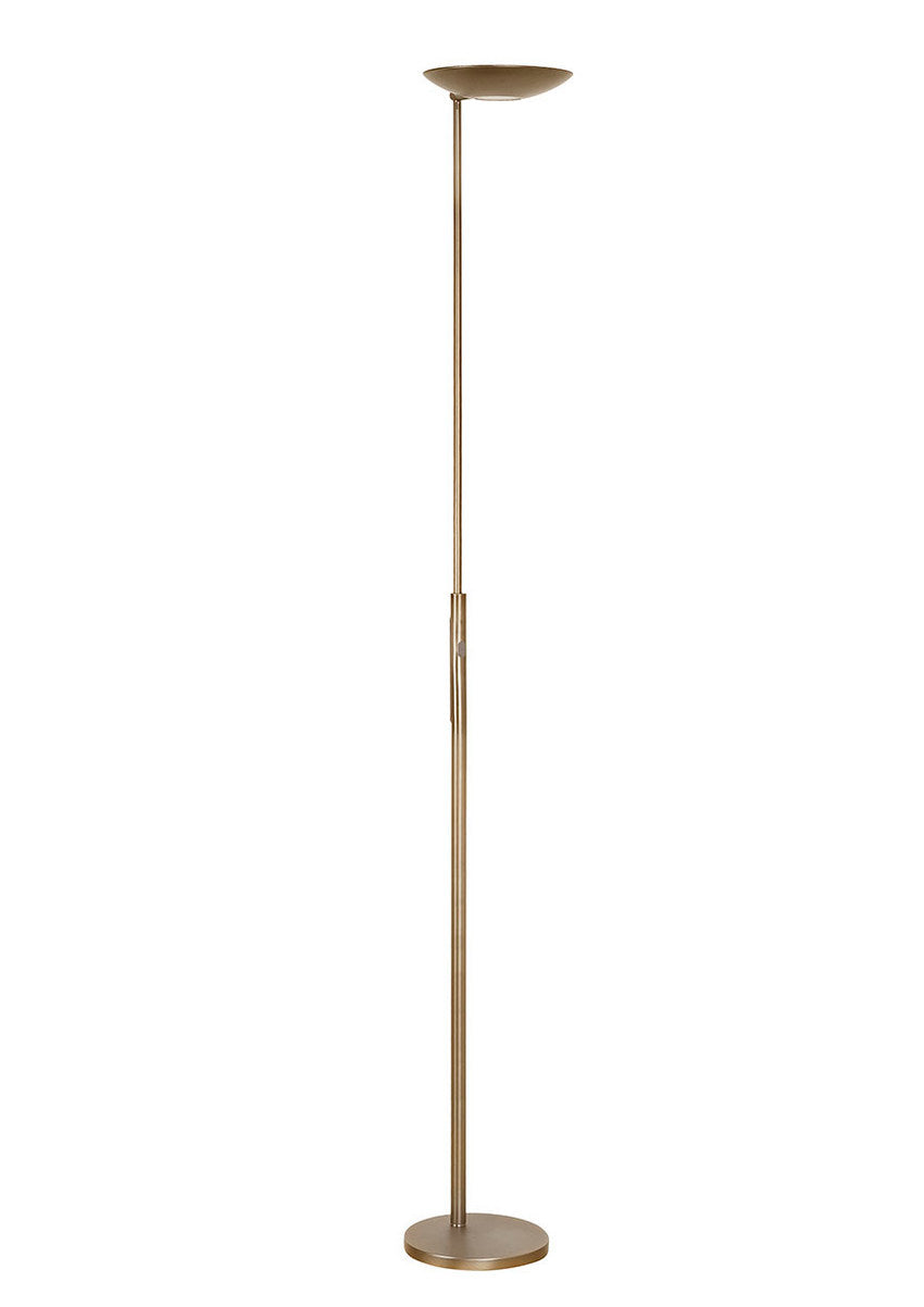 Geneva Uplight Vloerlamp Brons