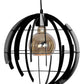 ZTaHL Hanglamp Terra Ø35cm 2402-9005 Zwart Ral structuur 9005