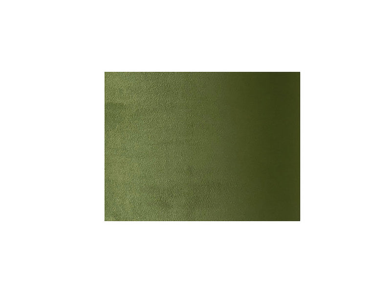 Losse velourse stoffenkap Groen/Goud 20cm