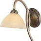 Steinhauer Wandlamp Capri Brons 6840BR