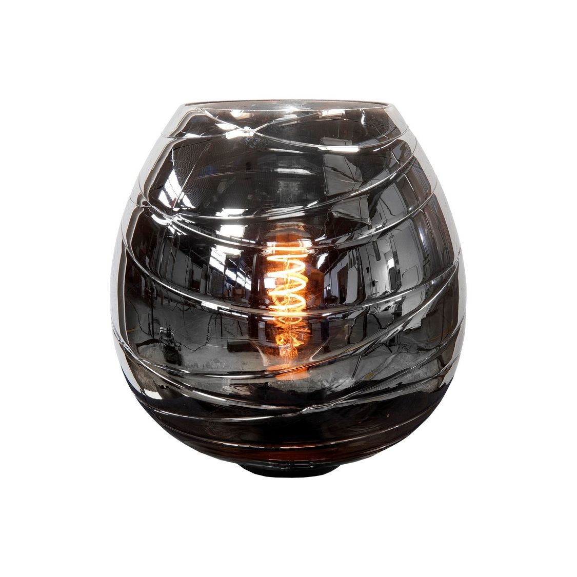 Fantasy Apple Los Glas Ø32cm Smoke - De Smid Verlichting