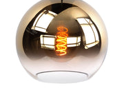 Fantasy Globe Los Glas Semi Gold glas Ø25cm