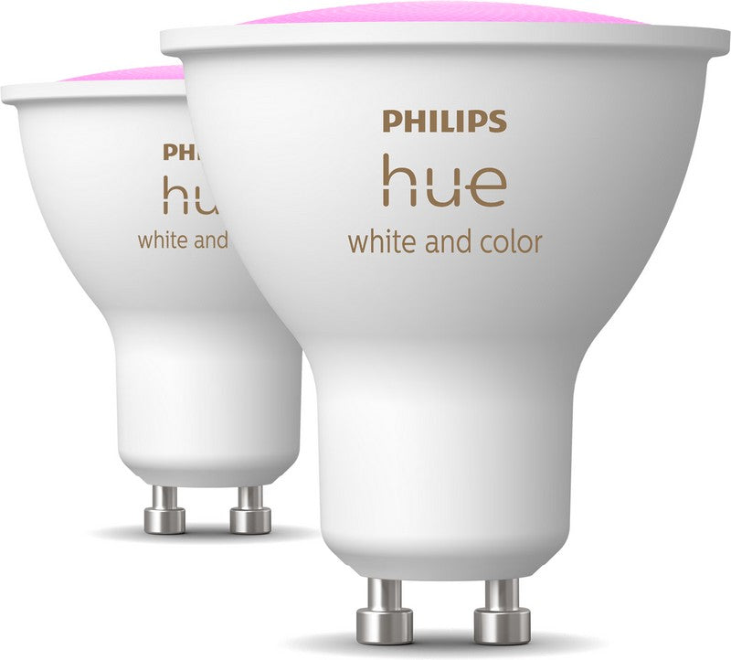 Philips HueWCA 4.3W GU10 2-Pack verpakking