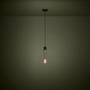 Stars of Light Cedral Hanglamp 39935 Zwart/Mat goud/Grey