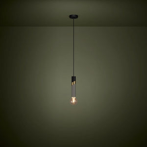 Stars of Light Cedral Hanglamp 39935 Zwart/Mat goud/Grey