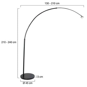 Steinhauer Booglamp 7268ZW Zonder kap