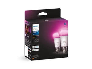 Philips HueWCA 9W A60 E27 2P EU White &amp; Color