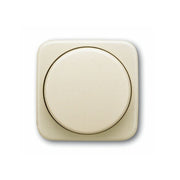 Centraalplaat + Dimmerknop Reflex 212 Creme 56215