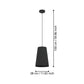 Stars of Light Petrosa 1-Lichts Hanglamp Zwart De Laatste Showroom model NU:
