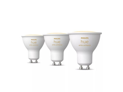 Philips  HueWA 4.3W GU10 3Pack EUR 929001953312/929003666703
